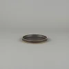 SAIKAI (Hasami) Plate / Lid*Hpb003 - Plate / Lid Black O 7.3/8"