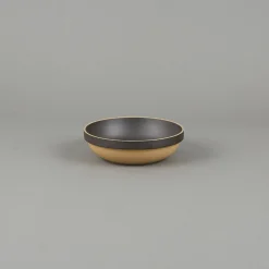 SAIKAI (Hasami) Bowl - Round*Hpb032 - Round Bowl Black O 7.3/8"