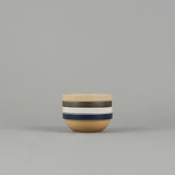 SAIKAI (Hasami) Bowl - Round*Hpb033 - Round Bowl Black O 8.5/8