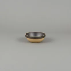 SAIKAI (Hasami) Bowl - Round*Hpb031 - Round Bowl Black O 5.5/8"