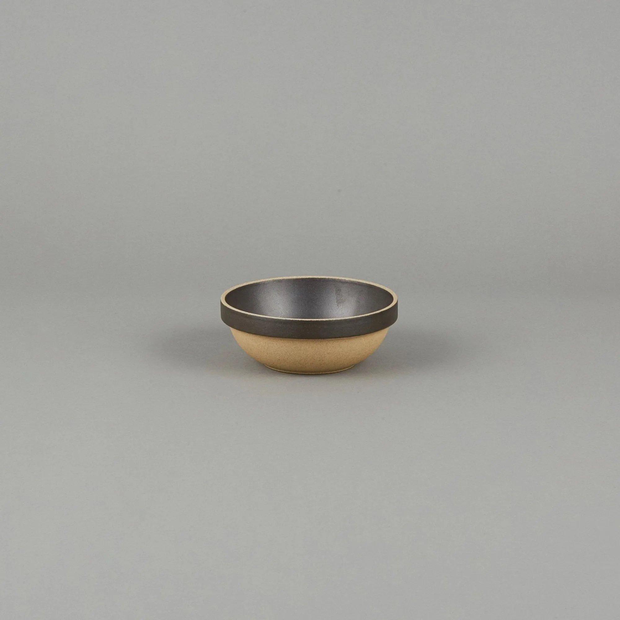 SAIKAI (Hasami) Bowl - Round*Hpb031 - Round Bowl Black O 5.5/8"