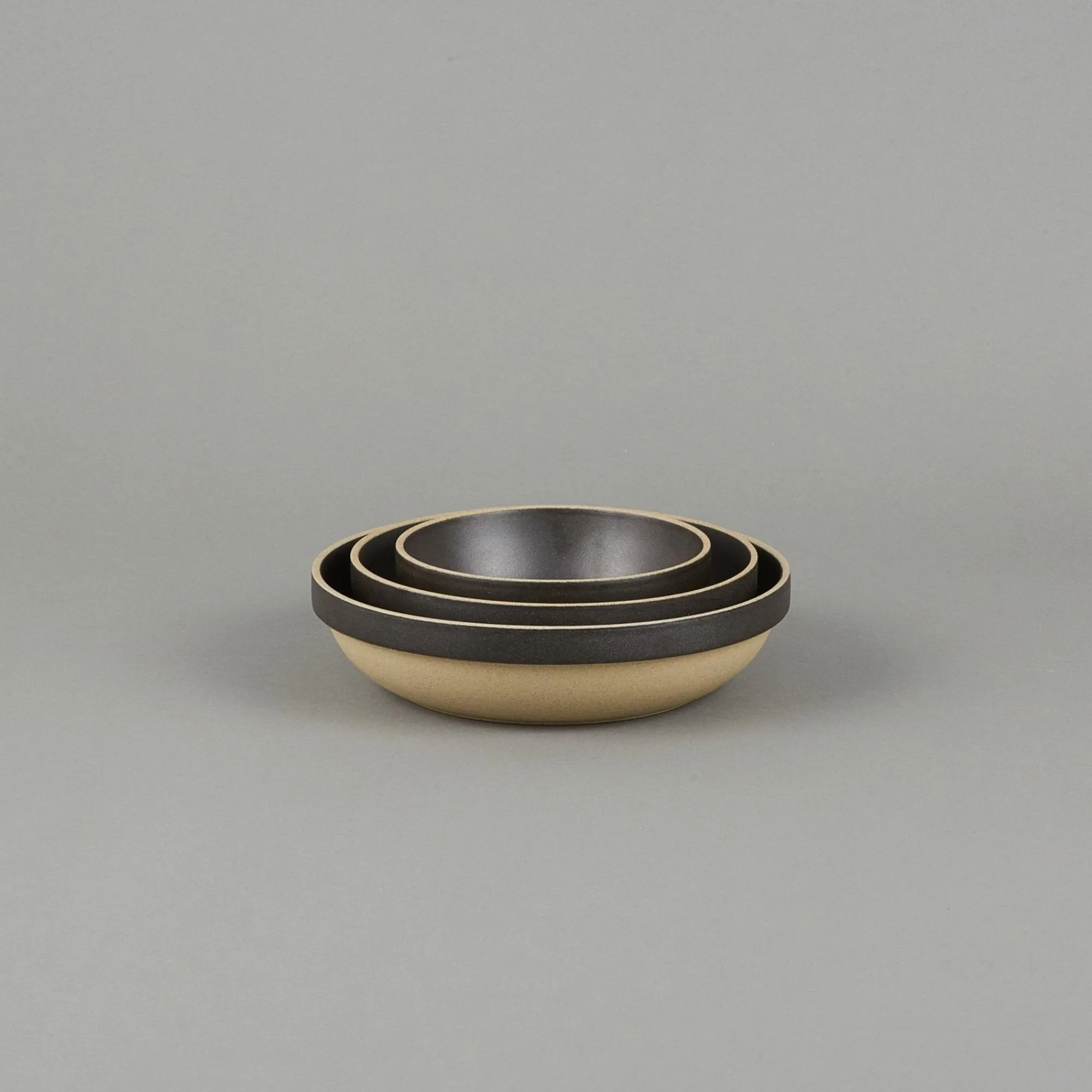 SAIKAI (Hasami) Bowl - Round*Hpb031 - Round Bowl Black O 5.5/8"