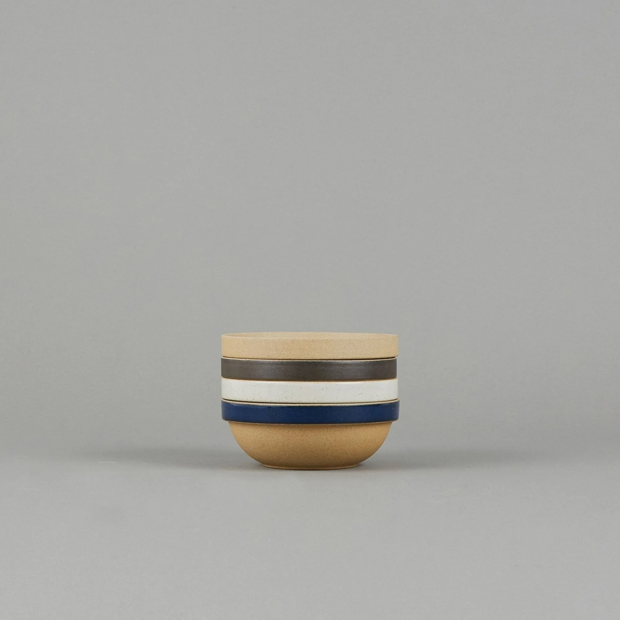 SAIKAI (Hasami) Bowl - Round*Hpb031 - Round Bowl Black O 5.5/8"