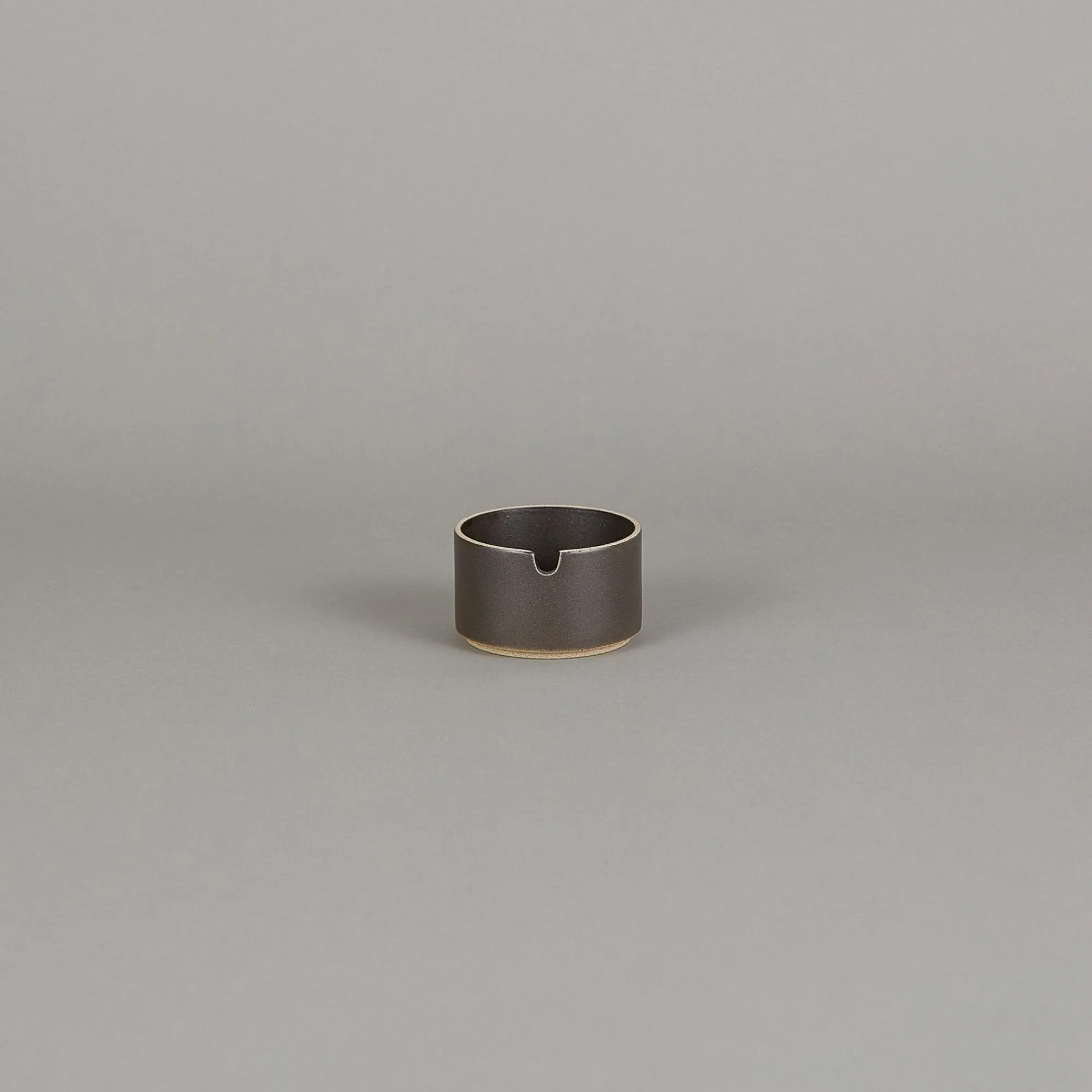 SAIKAI (Hasami) Coffee & Tea*Hpb017 - Sugar Pot Black O 3.3/8"