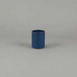 SAIKAI (discontinued) Outdoor*Hpk044 - Planter Gloss Blue O 3.3/8"