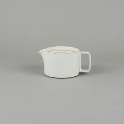 SAIKAI (Hasami) Coffee & Tea*Hpm018 - Coffee Pot Gloss Gray O 5.5/8"
