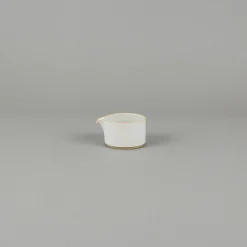 SAIKAI (Hasami) Coffee & Tea*Hpm028 - Creamer Gloss Gray O 3.3/8"