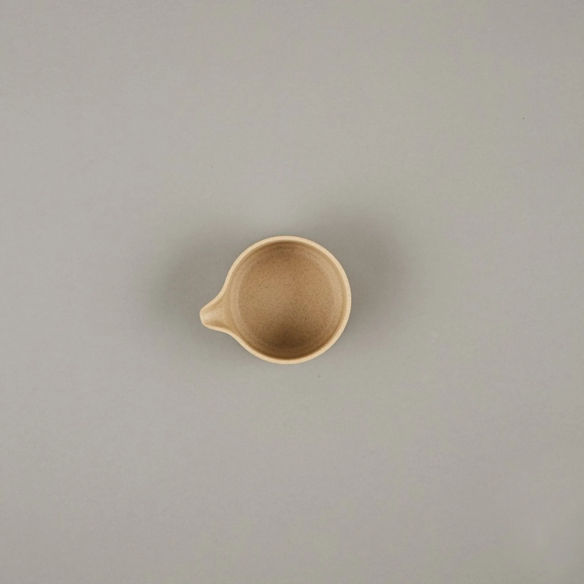 SAIKAI (Hasami) Coffee & Tea*Hpm028 - Creamer Gloss Gray O 3.3/8"