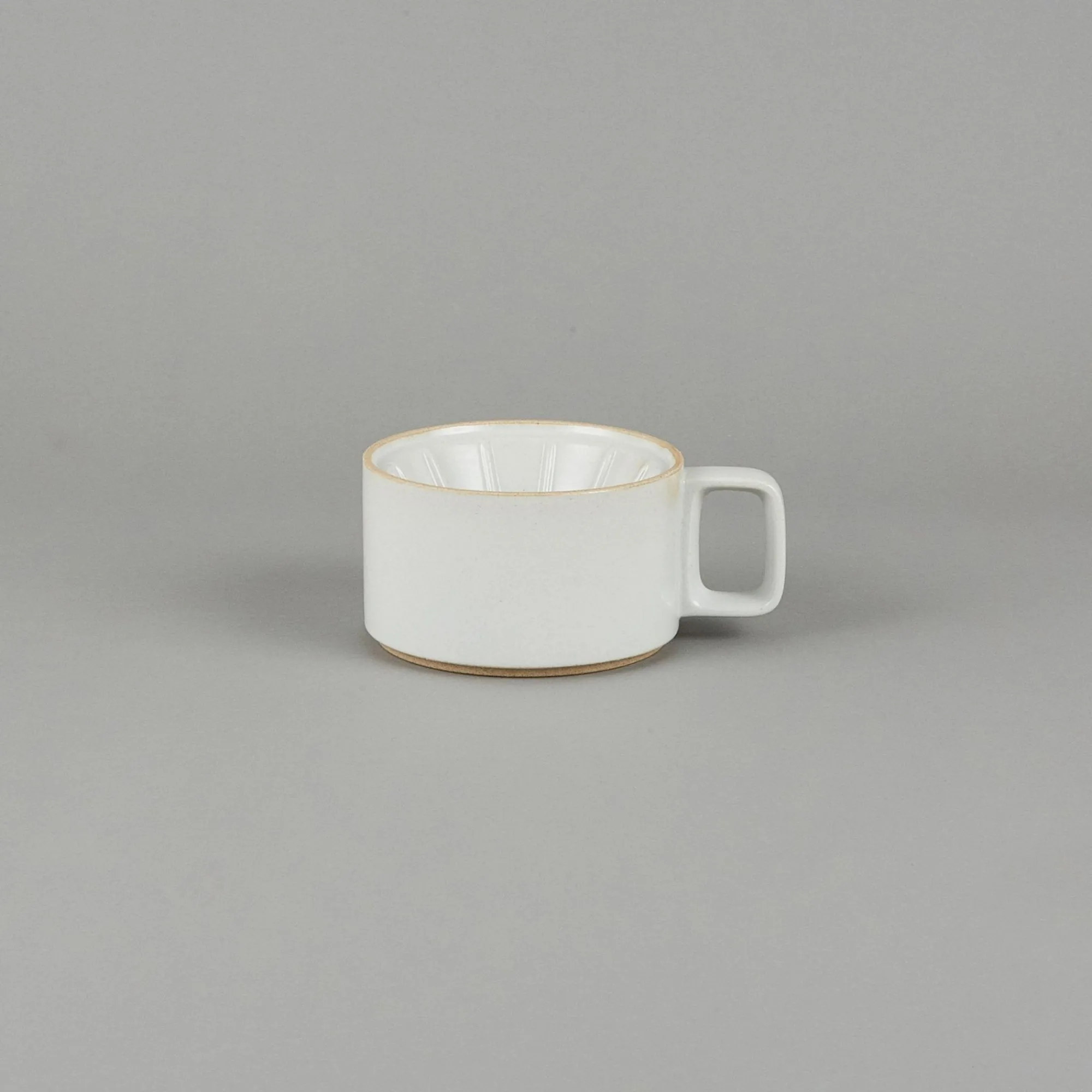 SAIKAI (Hasami) Coffee & Tea*Hpm030 - Dripper Gloss Gray O 5.5/8"