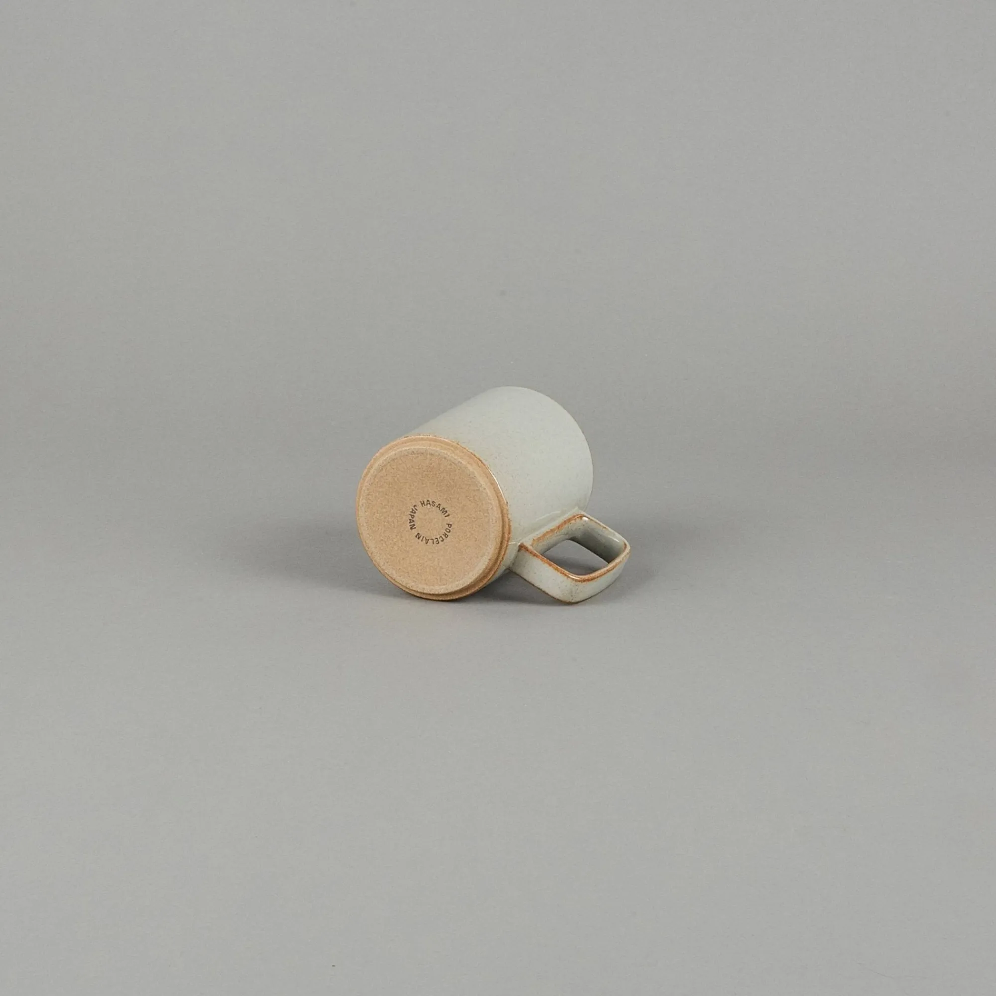 SAIKAI (Hasami) Mug*Hpm021 - Mug Gloss Gray Large O 3.3/8"