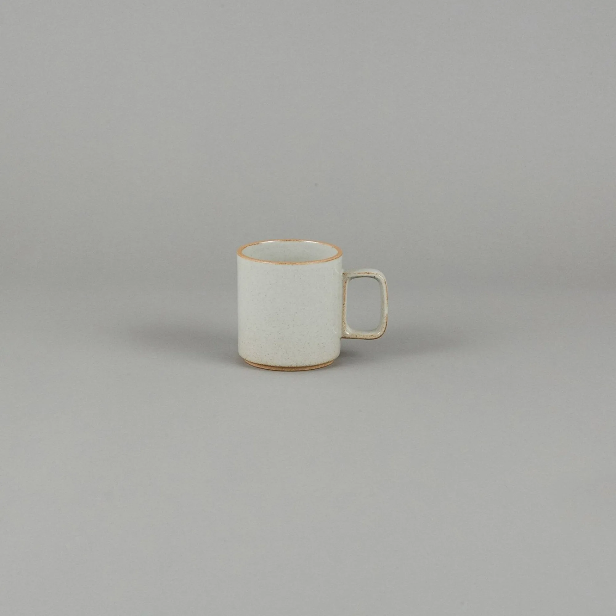 SAIKAI (Hasami) Mug*Hpm020 - Mug Gloss Gray Medium O 3.3/8"