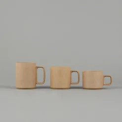 SAIKAI (Hasami) Mug*Hpm019 - Mug Gloss Gray Small O 3.3/8