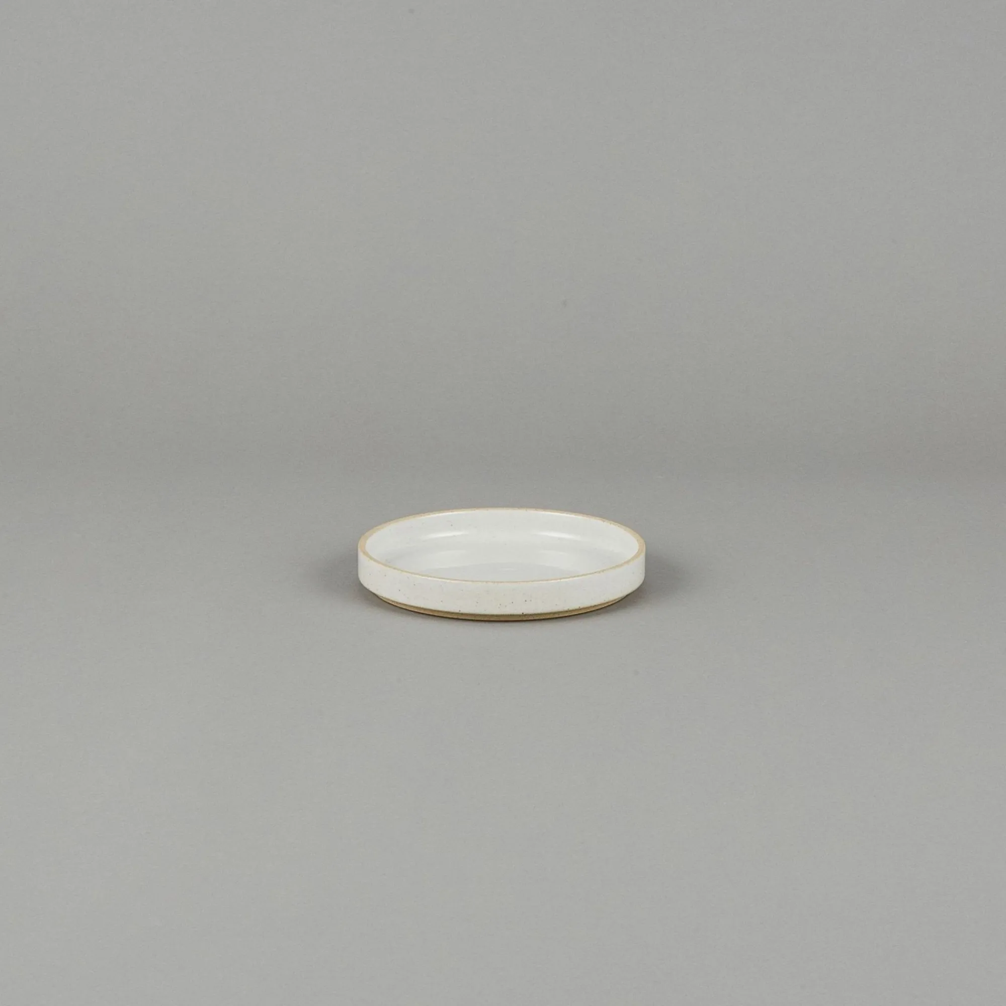 SAIKAI (Hasami) Plate / Lid*Hpm002 - Plate / Lid Gloss Gray O 5.5/8"