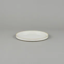 SAIKAI (Hasami) Plate / Lid*Hpm005 - Plate / Lid Gloss Gray O 10"