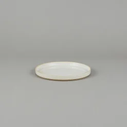 SAIKAI (Hasami) Plate / Lid*Hpm004 - Plate / Lid Gloss Gray O 8.5/8"
