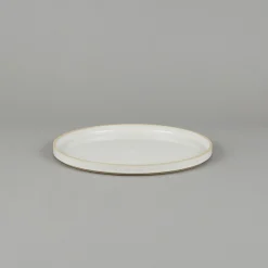 SAIKAI (Hasami) Plate / Lid*Hpm006 - Plate / Lid Gloss Gray O 11.7/8"