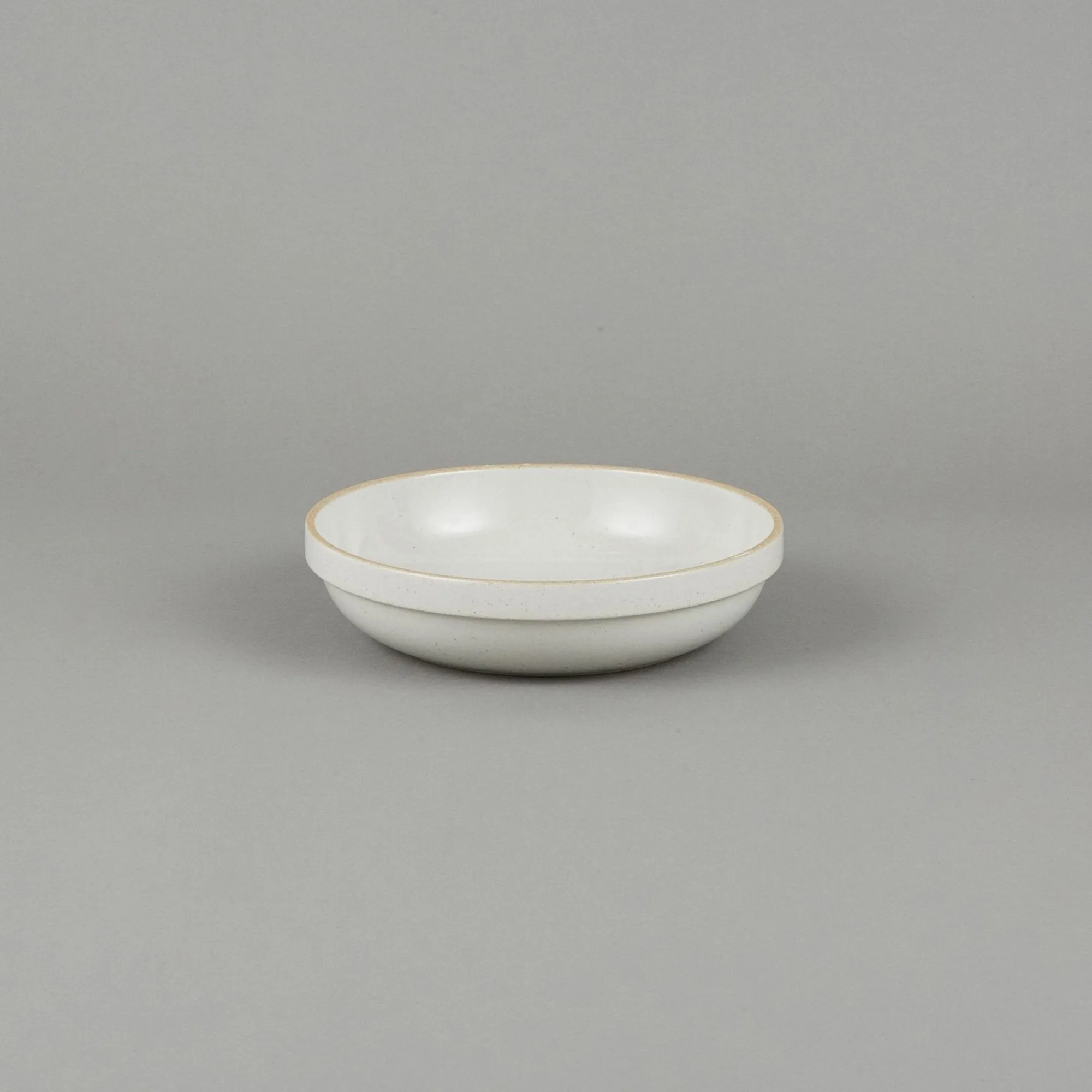 SAIKAI (Hasami) Bowl - Round*Hpm033 - Round Bowl Gloss Gray O 8.5/8"