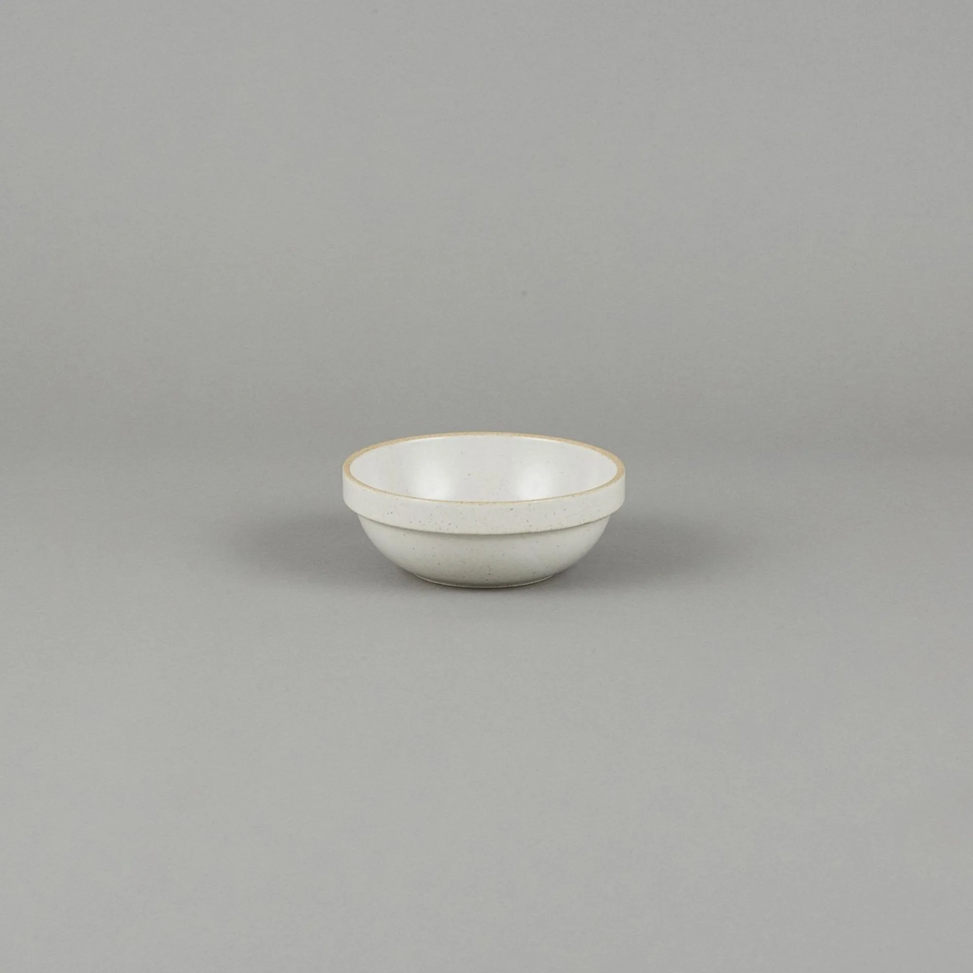 SAIKAI (Hasami) Bowl - Round*Hpm031 - Round Bowl Gloss Gray O 5.5/8"