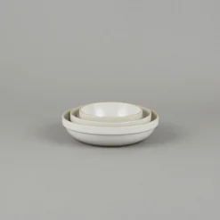 SAIKAI (Hasami) Bowl - Round*Hpm031 - Round Bowl Gloss Gray O 5.5/8"