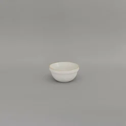 SAIKAI (Hasami) Bowl - Round*Hpm048 Gloss Gray Mid-Deep Round Bowl Small