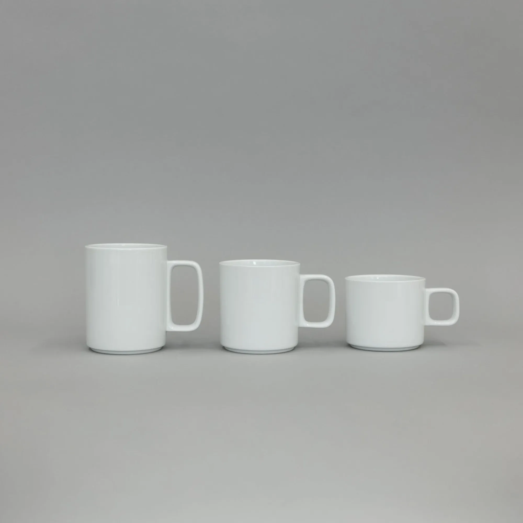 SAIKAI (Hasami) Mug*Hpw021 - Mug Gloss White Large O 3.3/8"