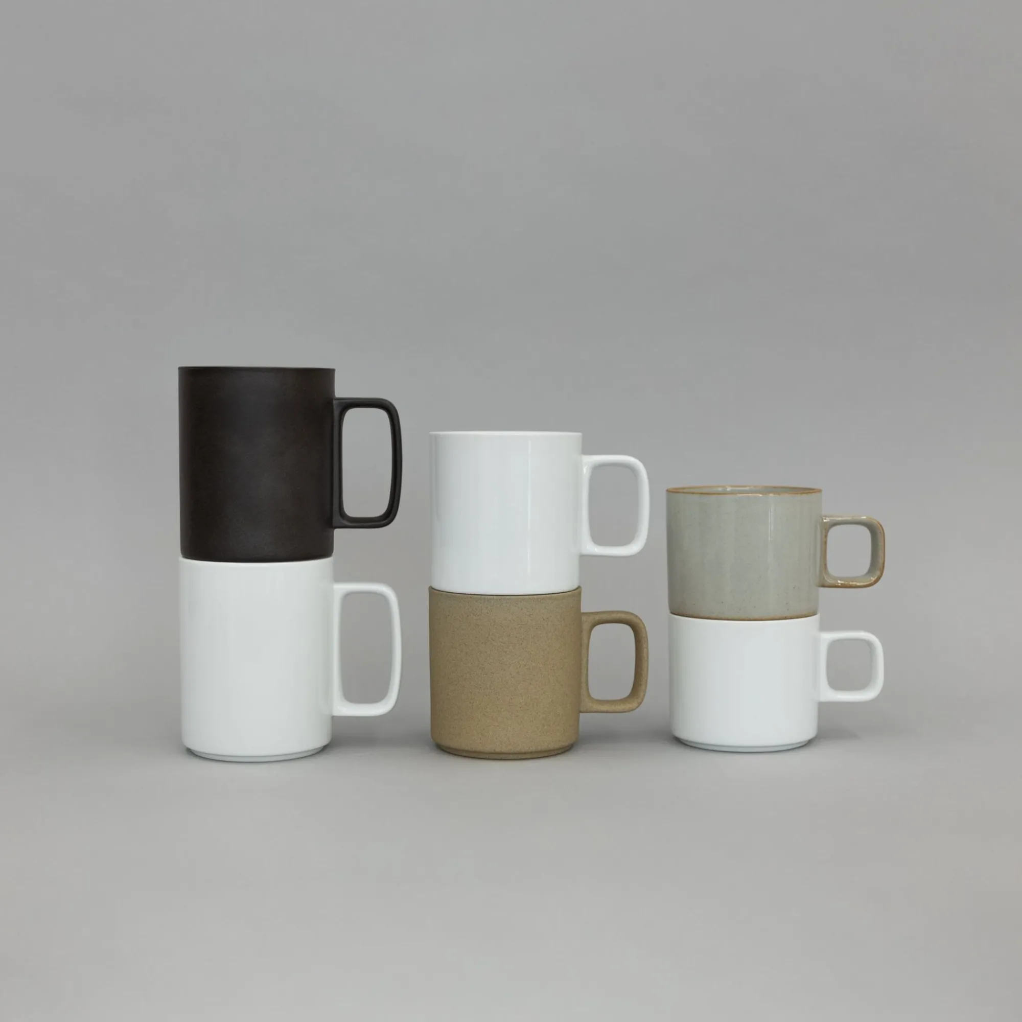 SAIKAI (Hasami) Mug*Hpw021 - Mug Gloss White Large O 3.3/8"