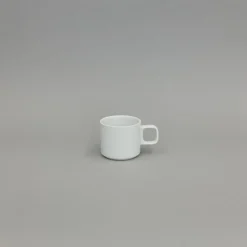 SAIKAI (Hasami) Coffee & Tea*Hpw019 - Mug Gloss White Small O 3.3/8"