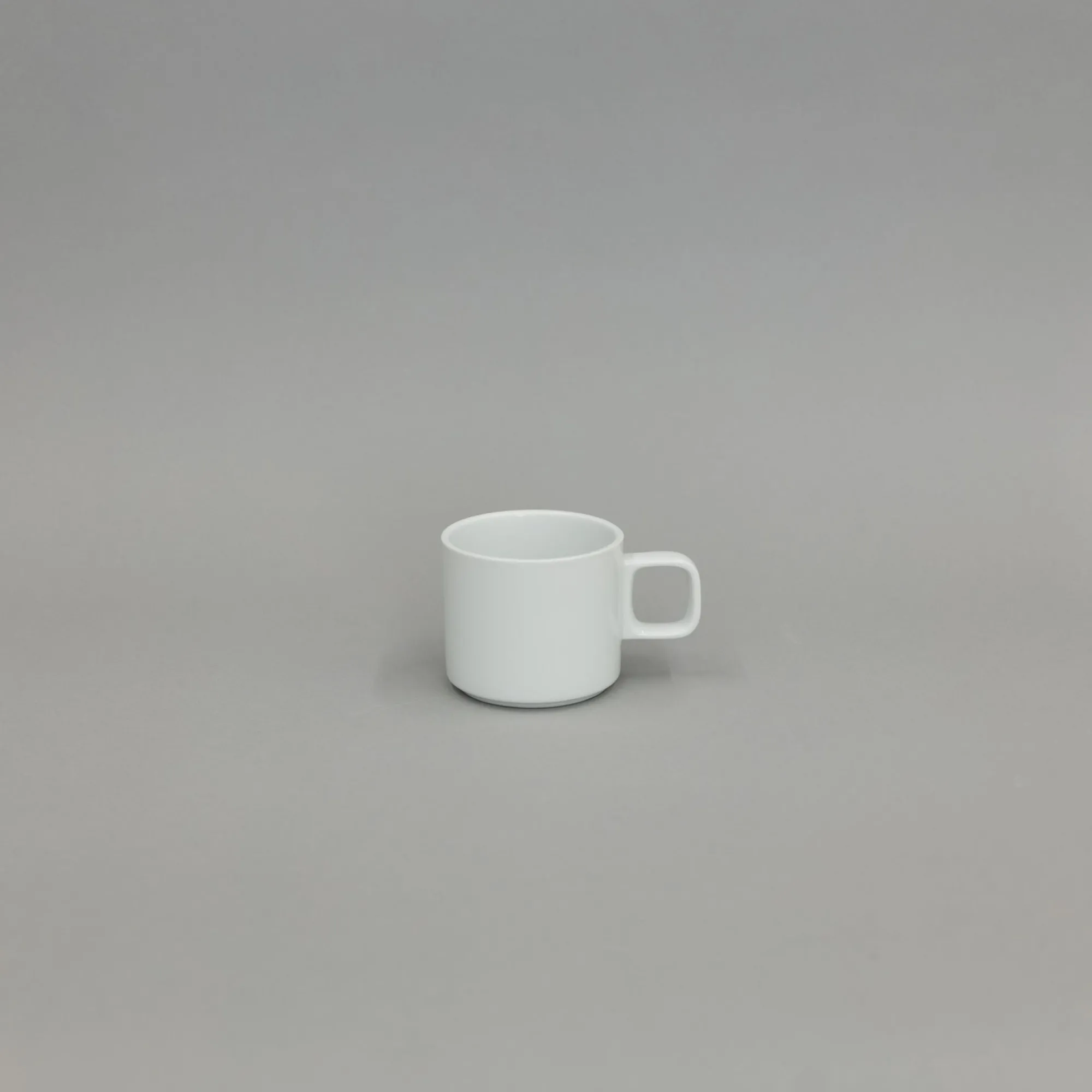 SAIKAI (Hasami) Coffee & Tea*Hpw019 - Mug Gloss White Small O 3.3/8"