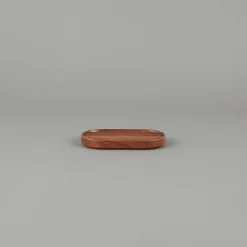 SAIKAI (Hasami) Wooden & Richlite Tray / Lid*Hpwn034 - Tray / Lid Walnut 3.3/8" X 6.3/4"