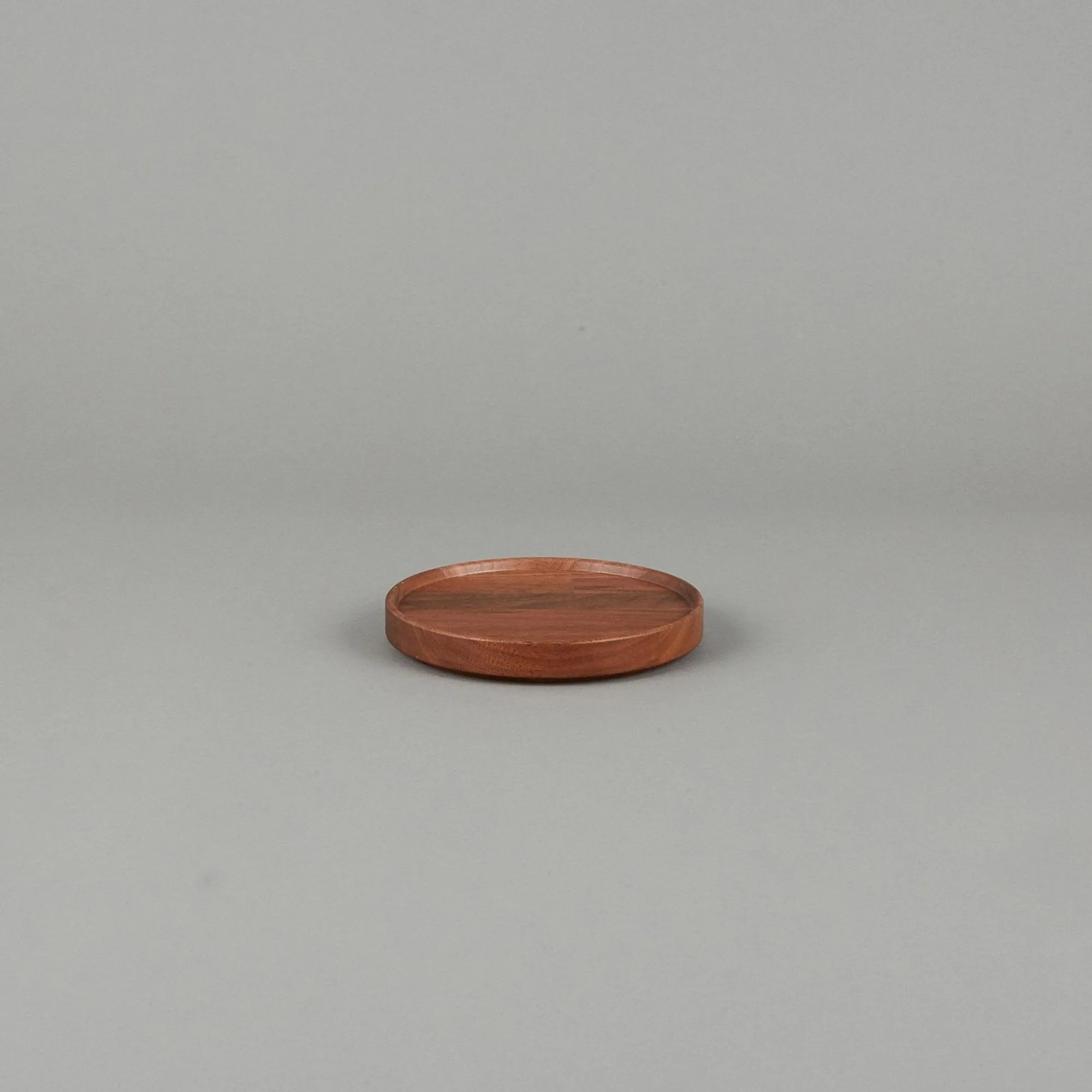 SAIKAI (Hasami) Wooden & Richlite Tray / Lid*Hpwn023 - Tray / Lid Walnut O 5.5/8"