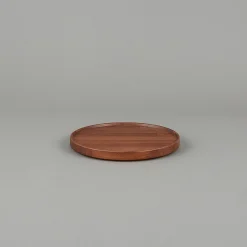 SAIKAI (Hasami) Wooden & Richlite Tray / Lid*Hpwn025 - Tray / Lid Walnut O 8.5/8"