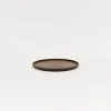 SAIKAI (Hasami) Wooden & Richlite Tray / Lid*Hrn124 - Tray / Lid Dark Brown O 7.3/8"