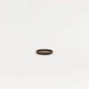 SAIKAI (Hasami) Wooden & Richlite Tray / Lid*Hrn122 - Tray / Lid Dark Brown O 3.3/8"