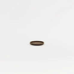 SAIKAI (Hasami) Wooden & Richlite Tray / Lid*Hrn122 - Tray / Lid Dark Brown O 3.3/8"