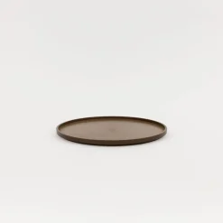 SAIKAI (Hasami) Wooden & Richlite Tray / Lid*Hrn125 - Tray / Lid Dark Brown O 8.5/8"