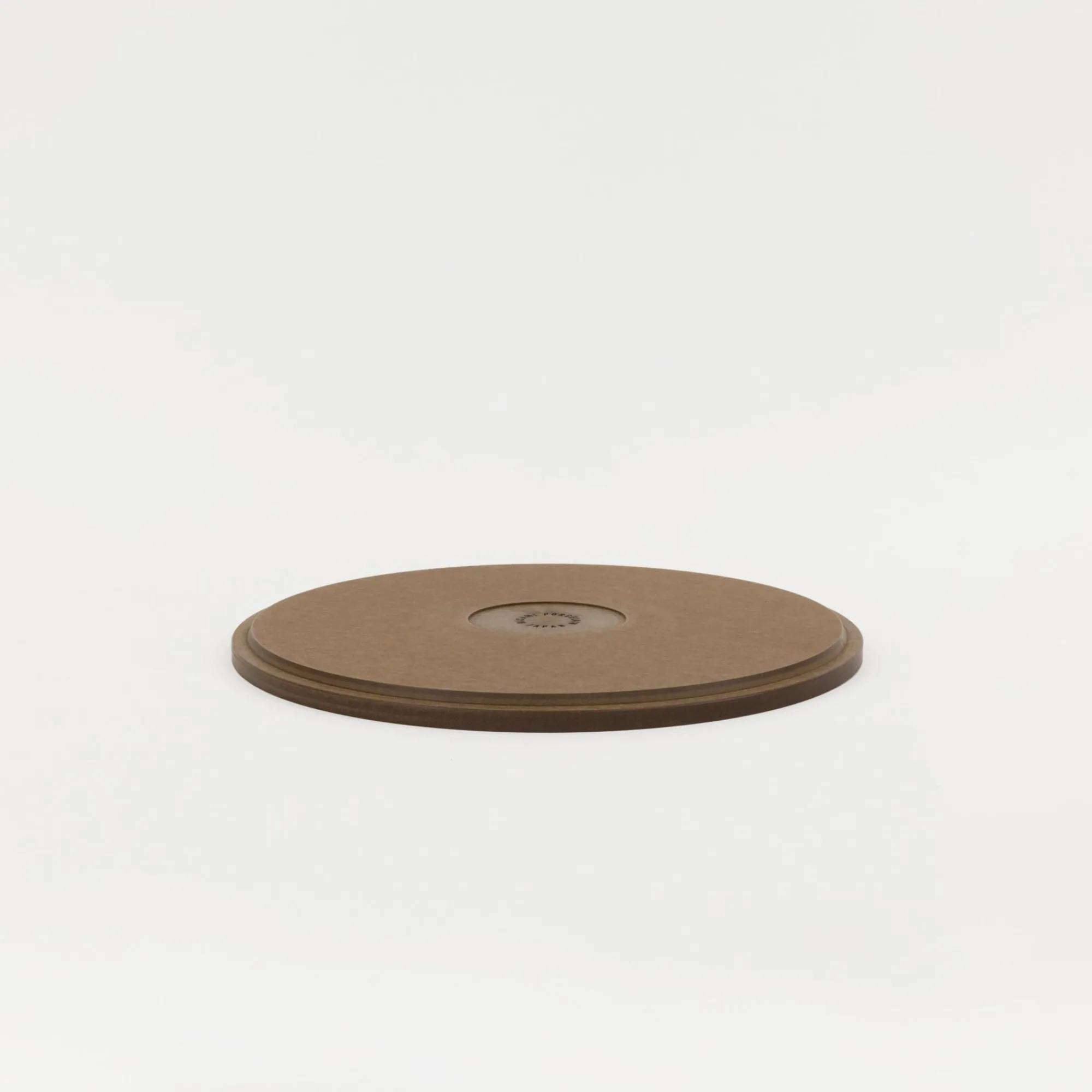 SAIKAI (Hasami) Wooden & Richlite Tray / Lid*Hrn126 - Tray / Lid Dark Brown O 10"