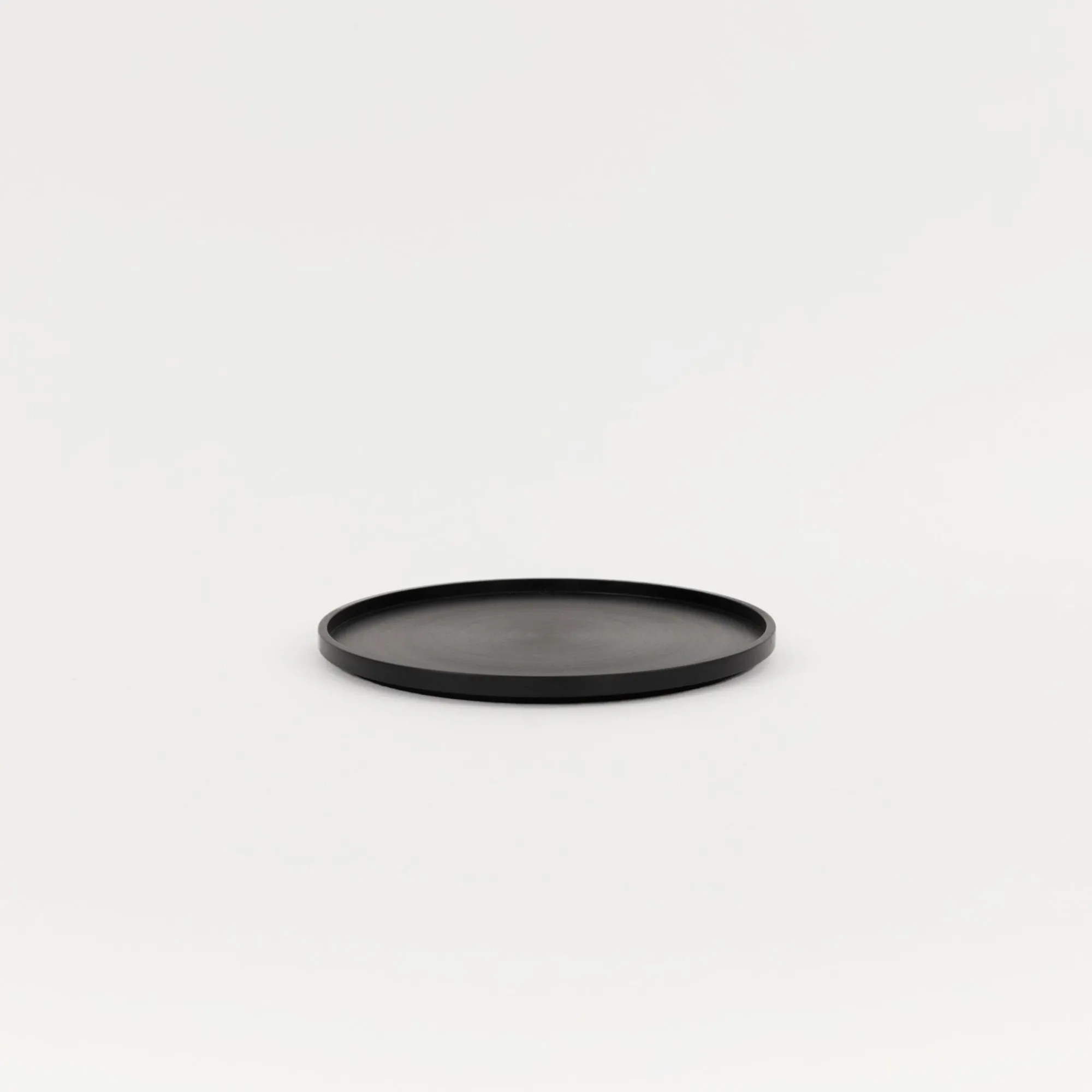 SAIKAI (Hasami) Wooden & Richlite Tray / Lid*Hrs124 - Tray / Lid Black O 7.3/8"