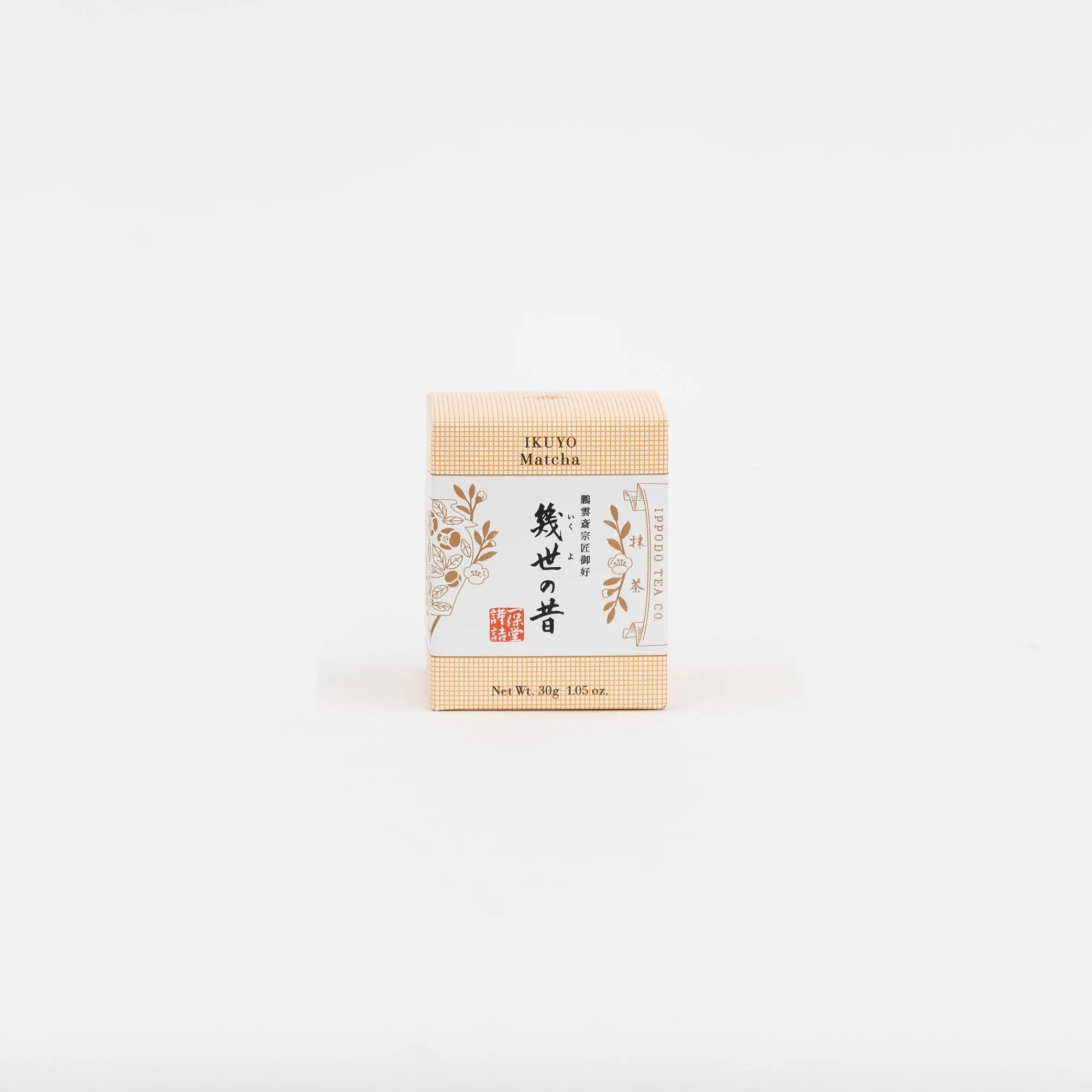 TORTOISE-yellow paper Ippodo Drinking*Ippodo Matcha Tea