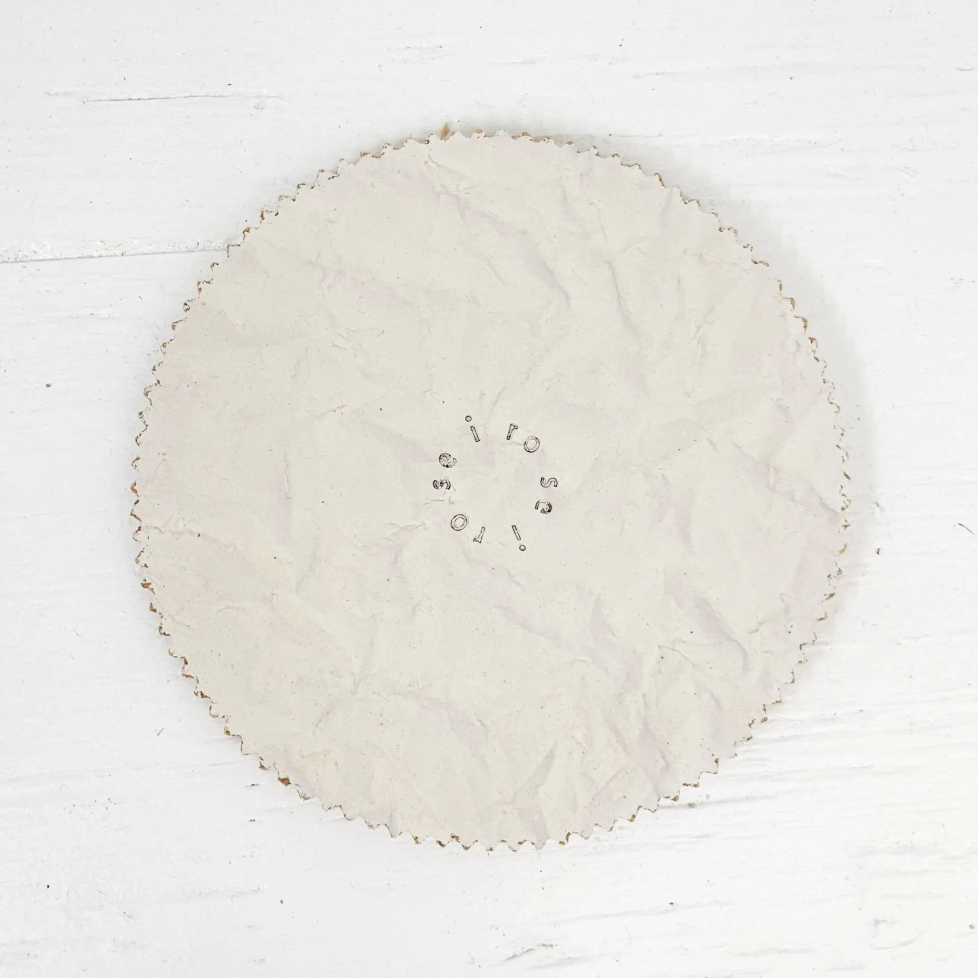 TORTOISE-yellow paper Office*Irose Leather Coasters