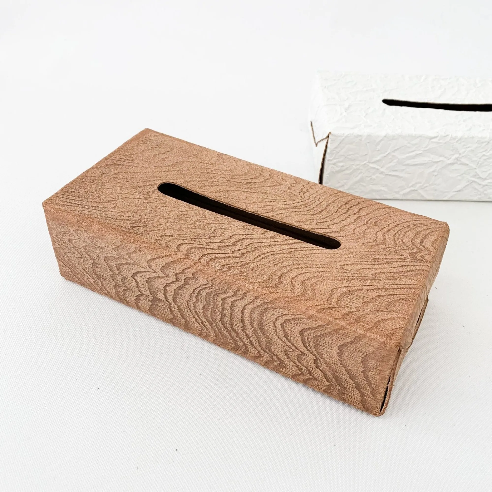TORTOISE-yellow paper Office*Irose Leather Tissue Cases
