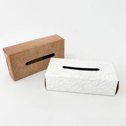 TORTOISE-yellow paper Office*Irose Leather Tissue Cases