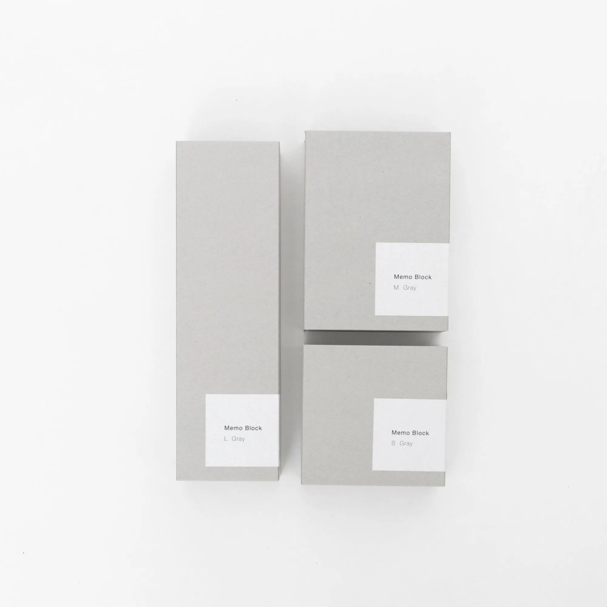 SAIKAI (Others) Office*Ito Bindery Gray Memo Blocks