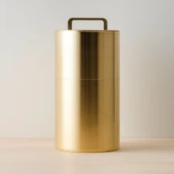 TORTOISE-yellow paper Kaikado Storing*Kaikado Coffee Canisters