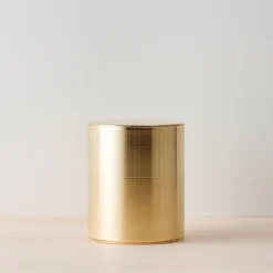 TORTOISE-yellow paper Kaikado Storing*Kaikado Tea Canisters