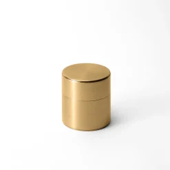 TORTOISE-yellow paper Kaikado Storing*Kaikado Tea Canisters