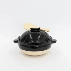 SAIKAI (Others) Cooking*Kamado-San Rice Cooker Donabe Black - 3 Go [Ct-01]