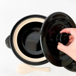 SAIKAI (Others) Cooking*Kamado-San Rice Cooker Donabe Black - 3 Go [Ct-01]