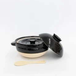 SAIKAI (Others) Cooking*Kamado-San Rice Cooker Donabe Black - 3 Go [Ct-01]