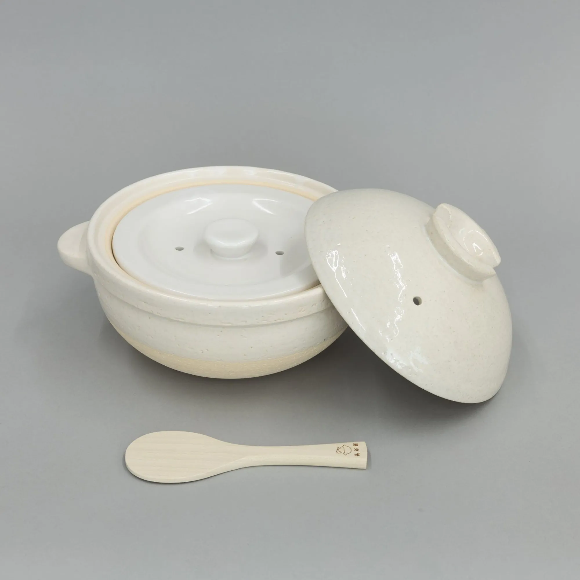 SAIKAI (Others) Cooking*Kamado-San Rice Cooker Donabe White- 3 Go