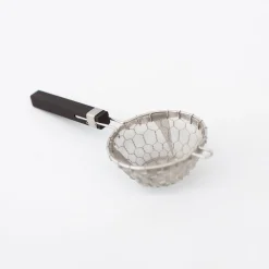 TORTOISE-yellow paper Kanaami-Tsuji Drinking*Kanaami-Tsuji Tea Strainers With Rosewood Handle